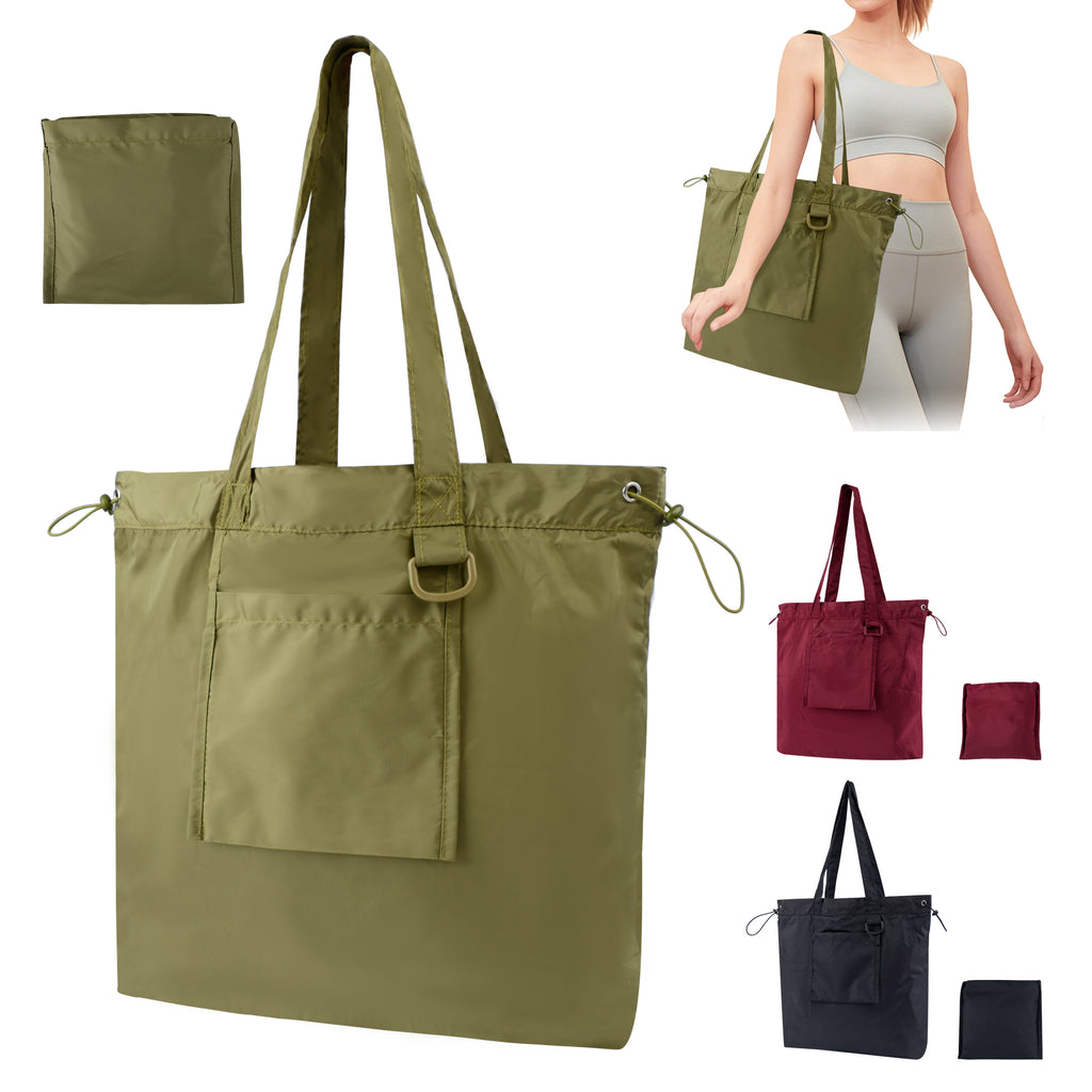 Folding tote bag