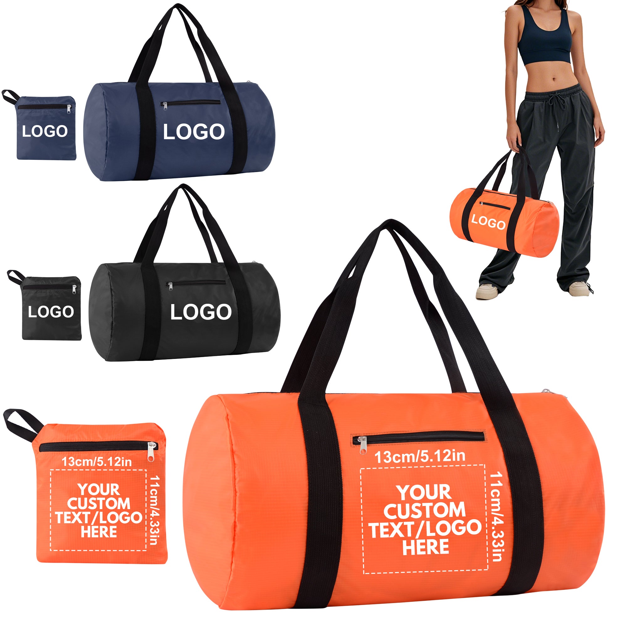 Foldable travel bag