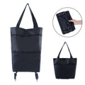 Folding shopping cart bag