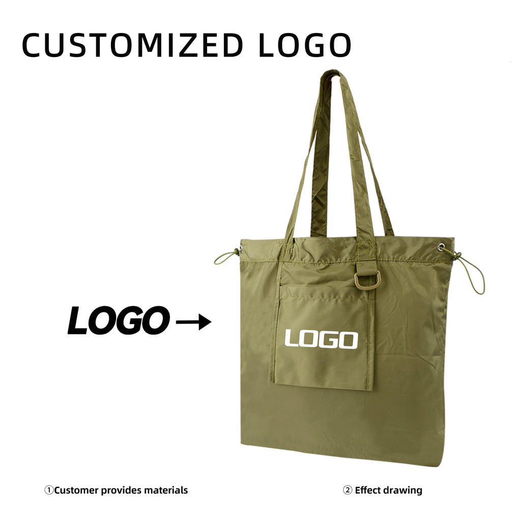 Folding tote bag