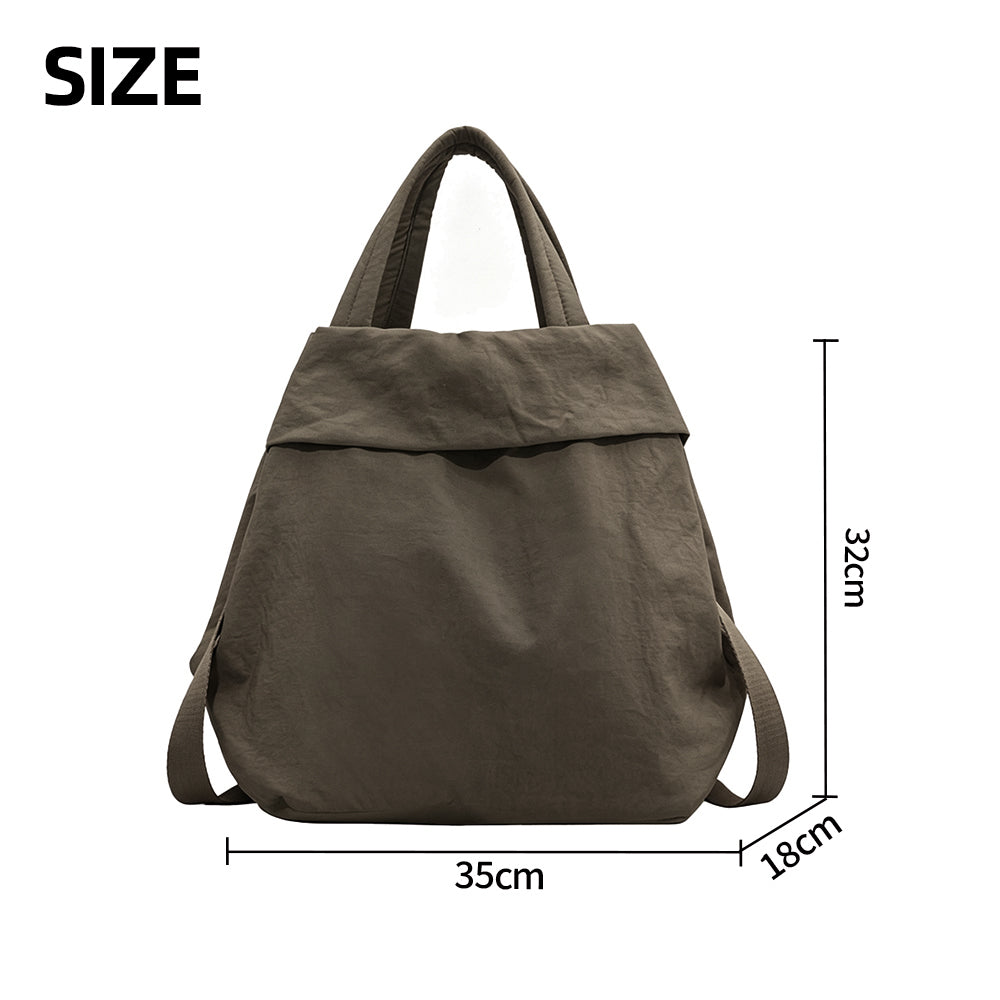 Large-capacity shoulder bag