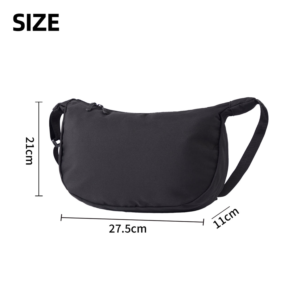 Large capacity crossbody bag