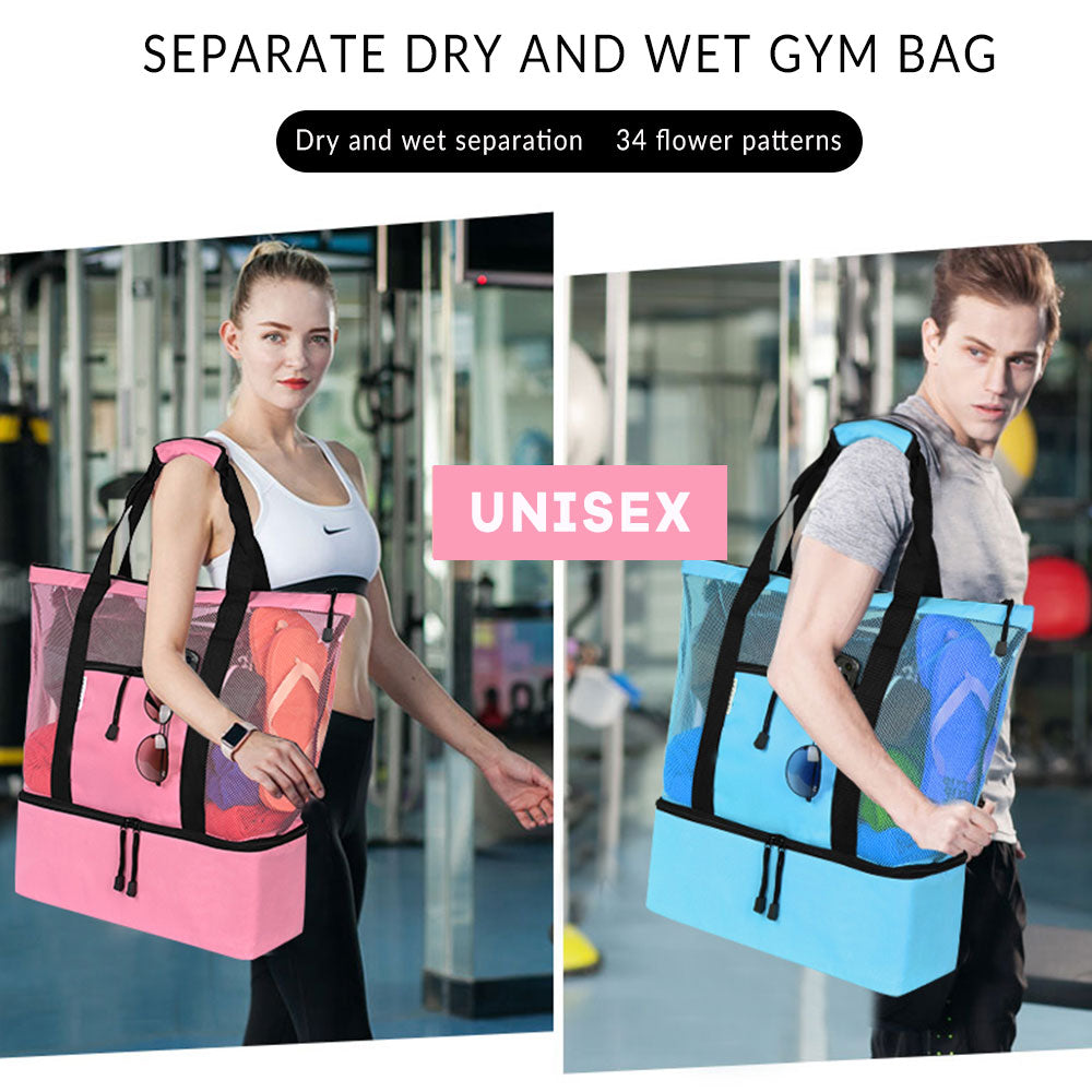 Mesh beach bag