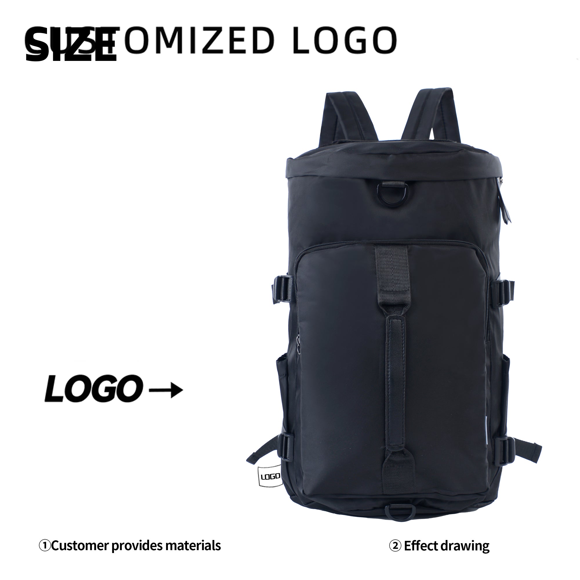 Large-capacity backpack