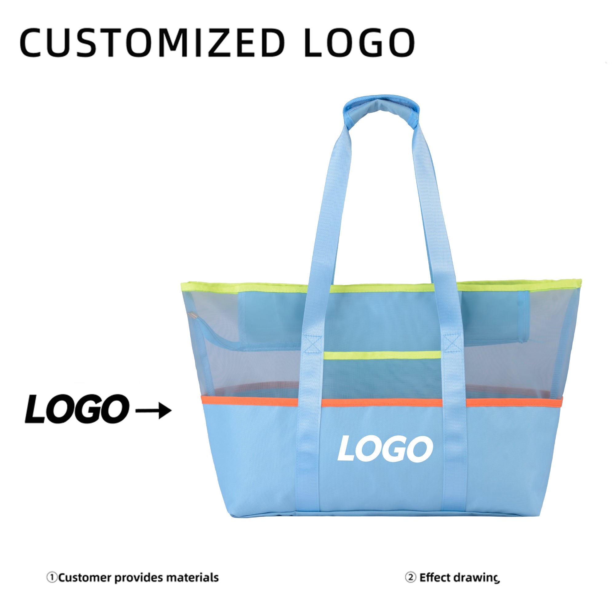 Beach tote bag