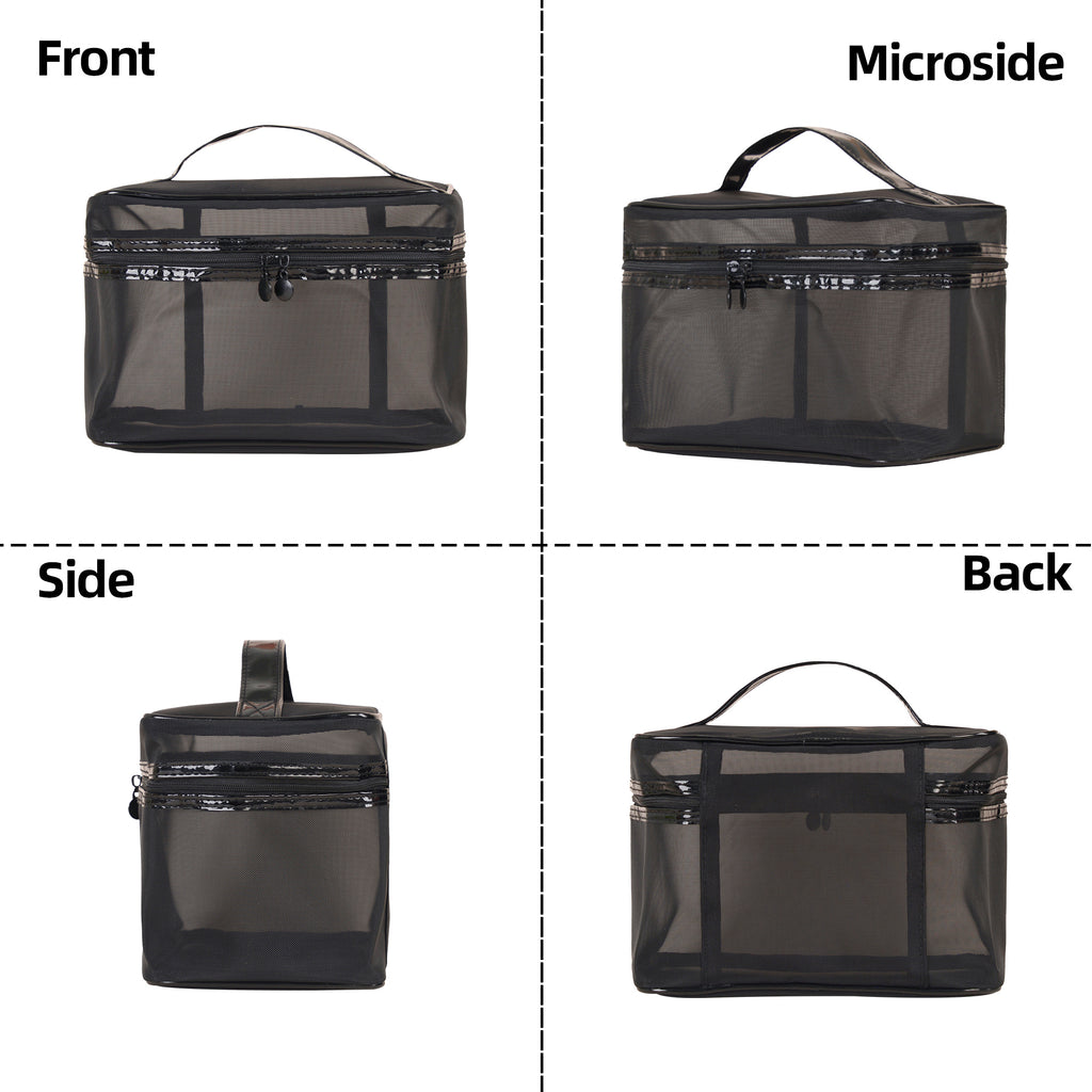 Meshed wash bag