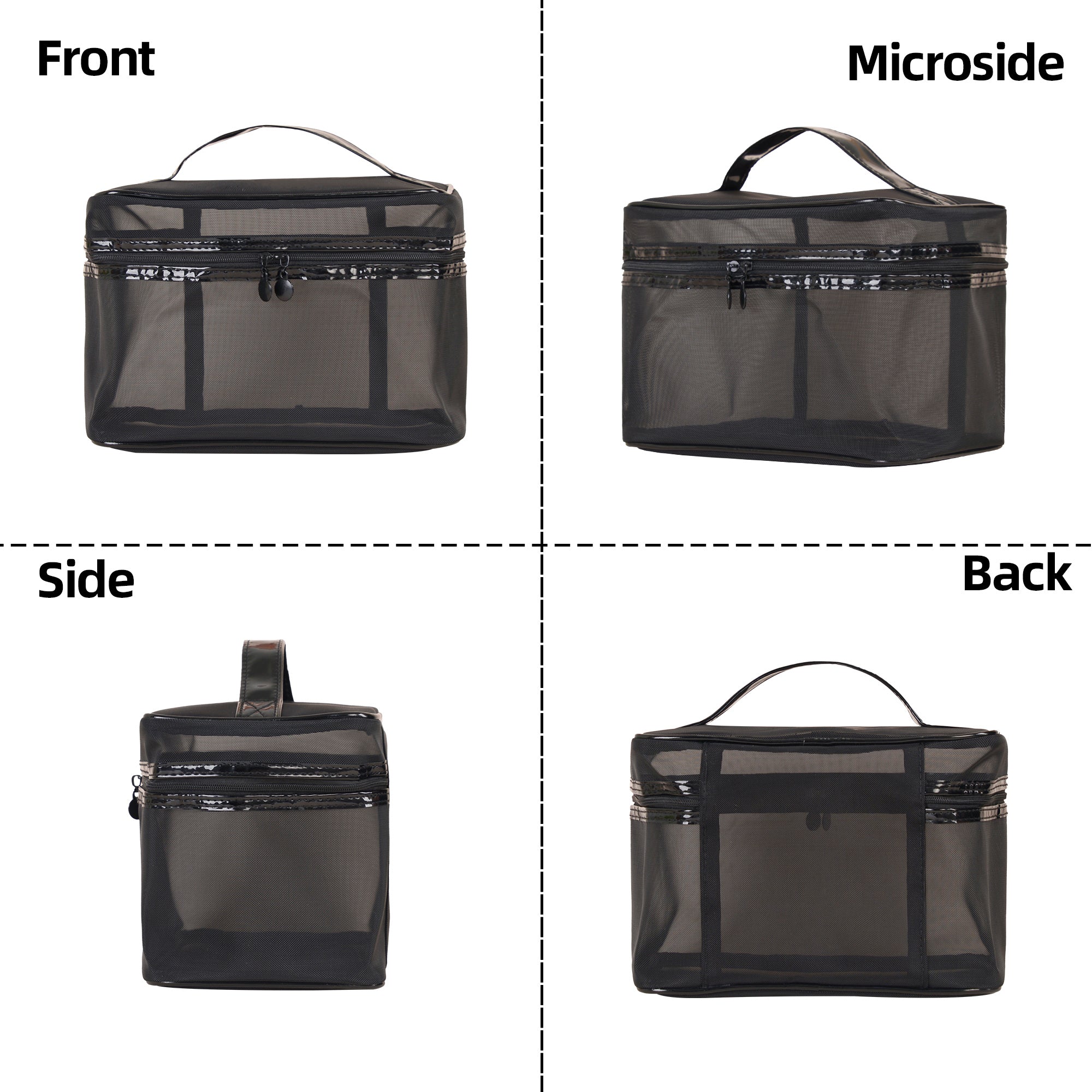 Meshed wash bag