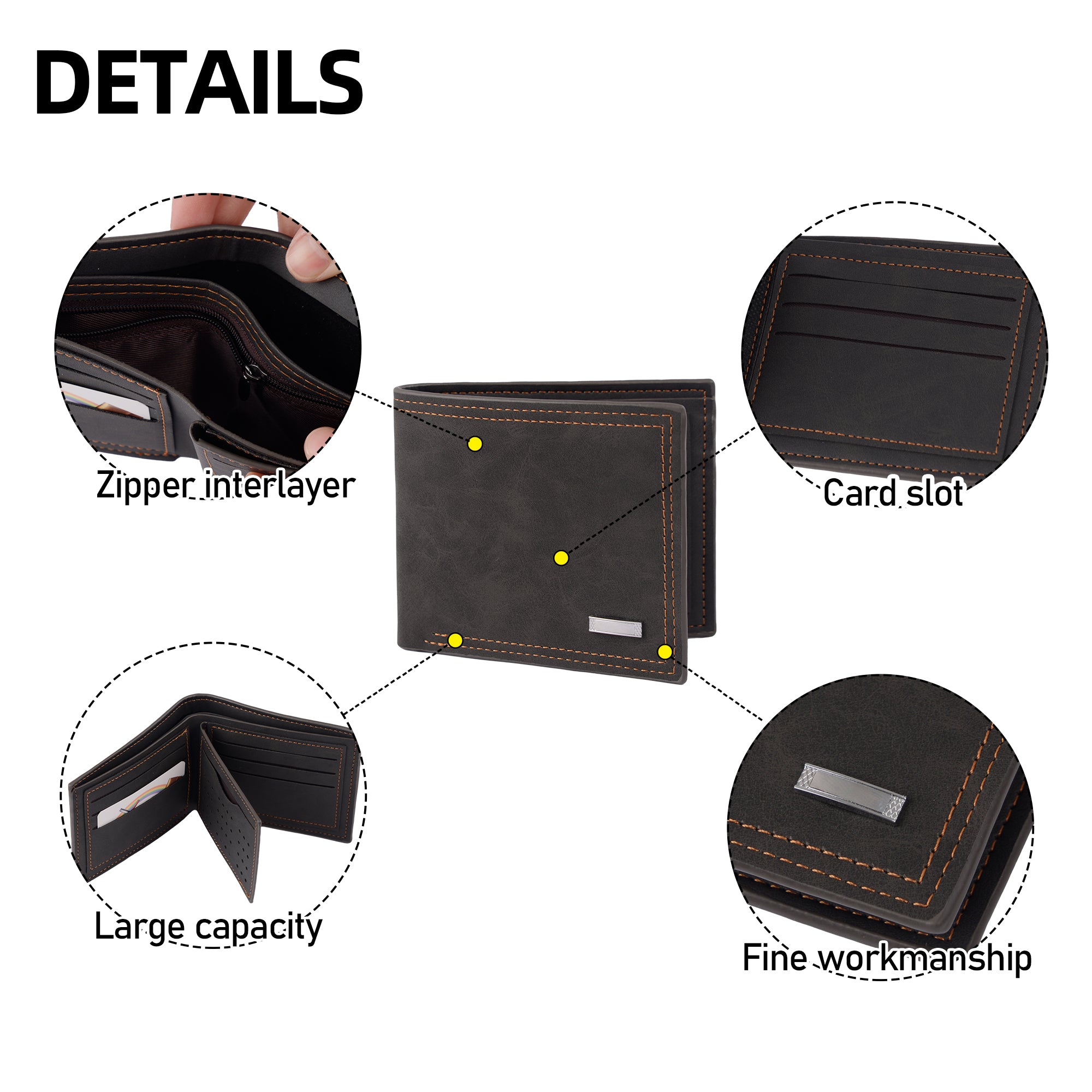 PU wallet card pack
