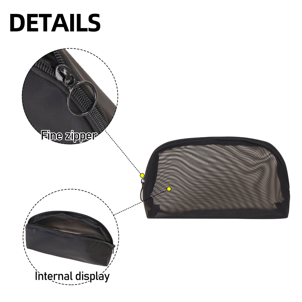 Meshed wash bag