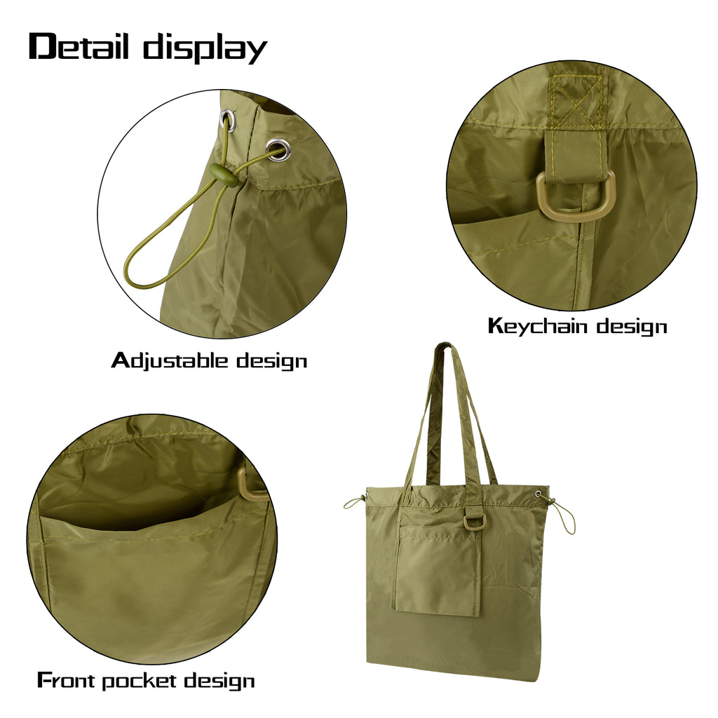 Folding tote bag