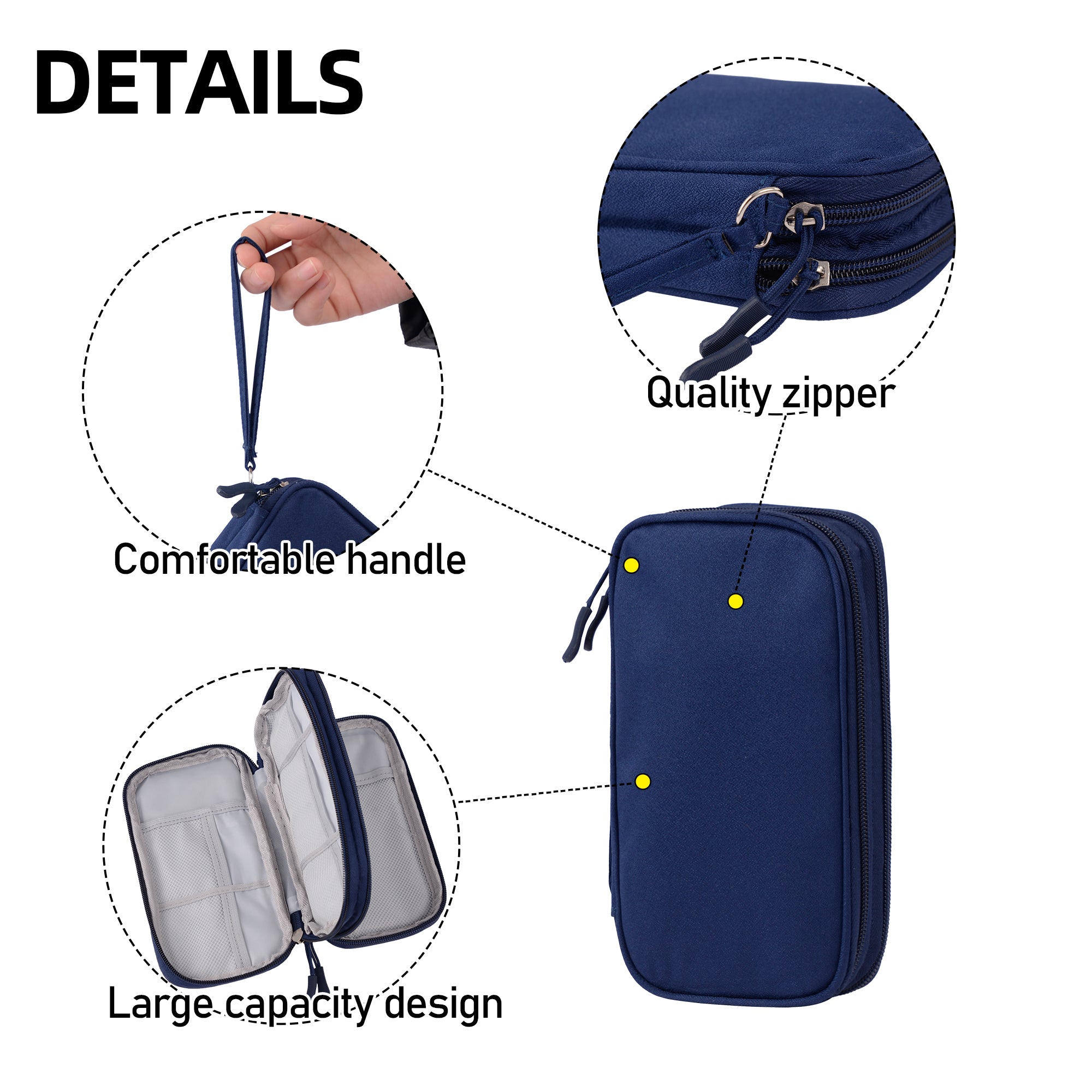 Passport data cable bag