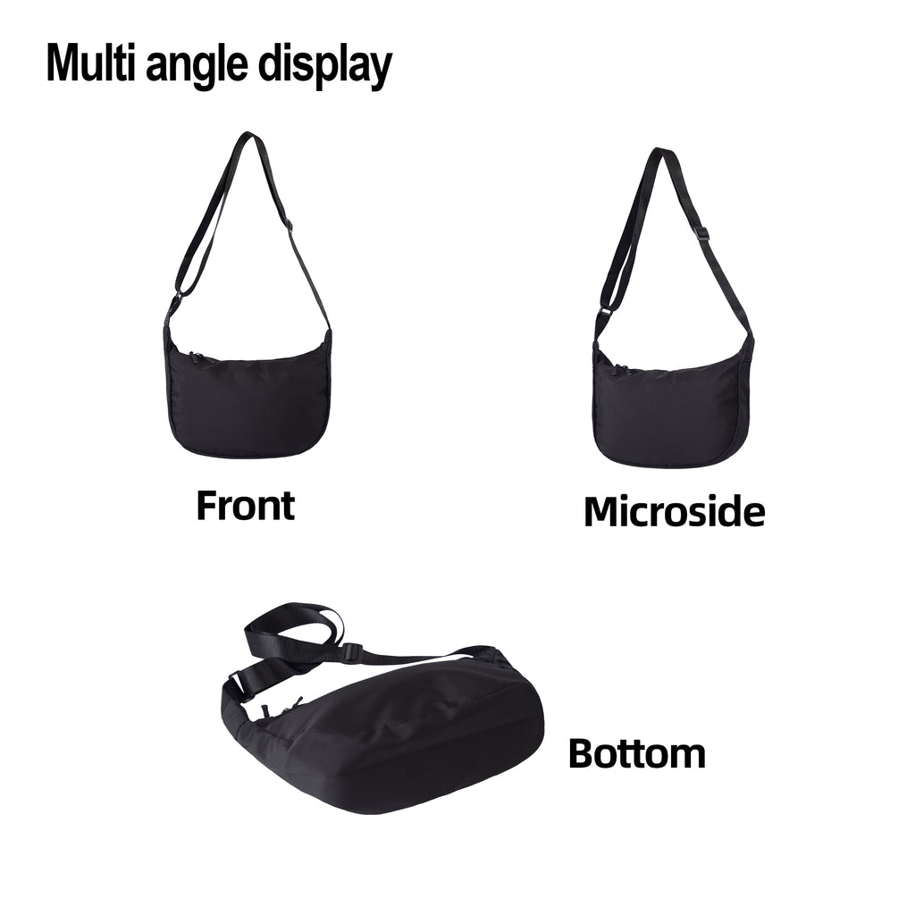 Large capacity crossbody bag
