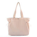 Side-cinch shopper bag