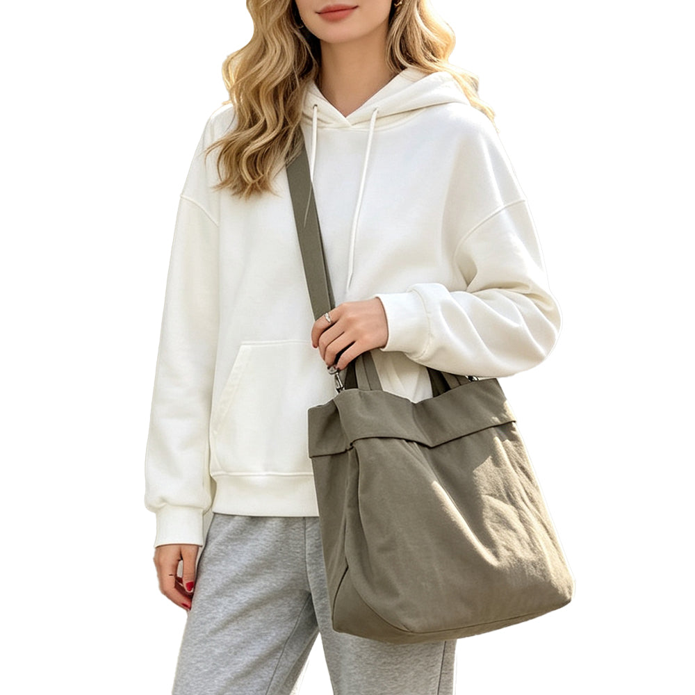 Large-capacity shoulder bag