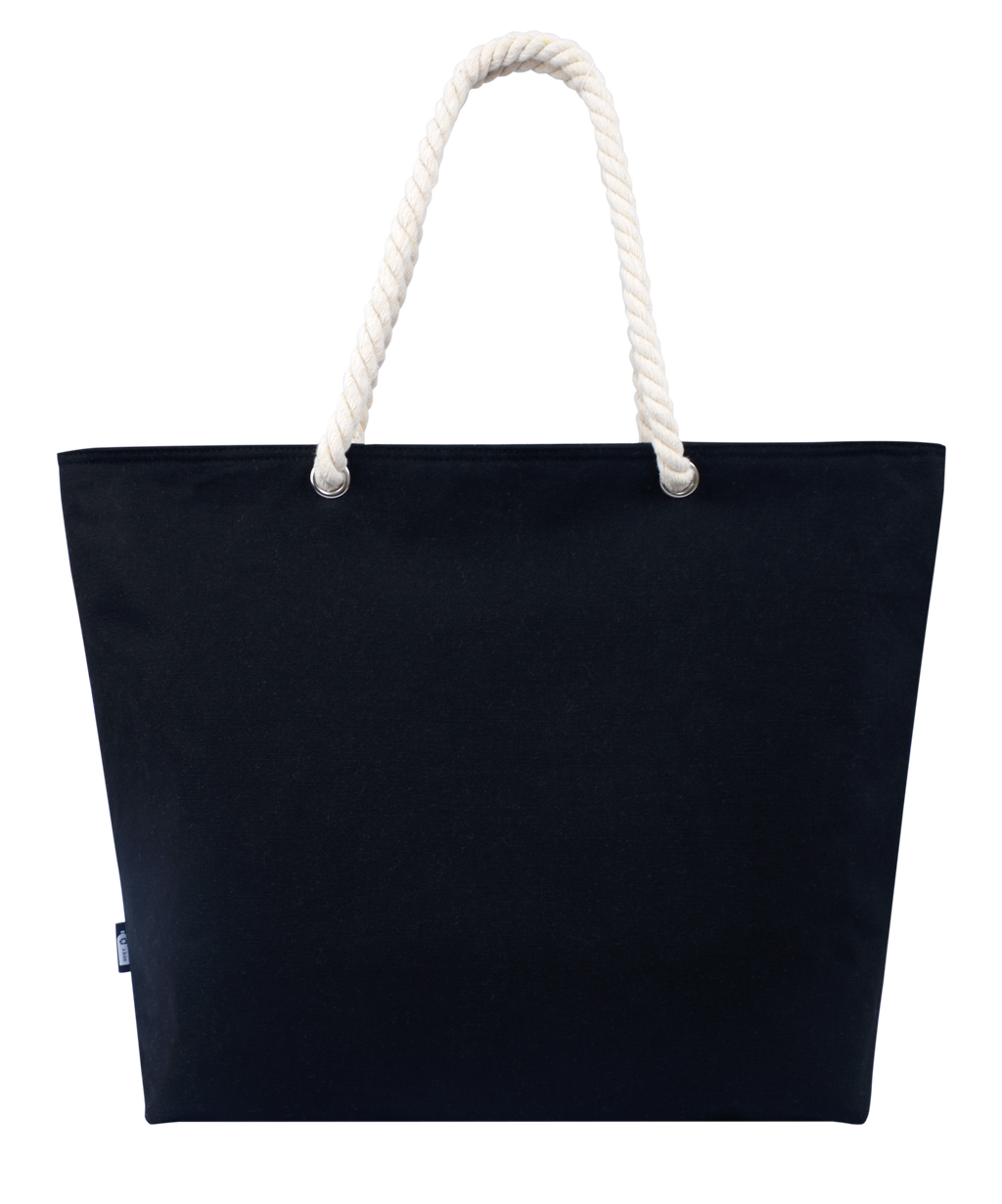 Canvas tote cooler bag