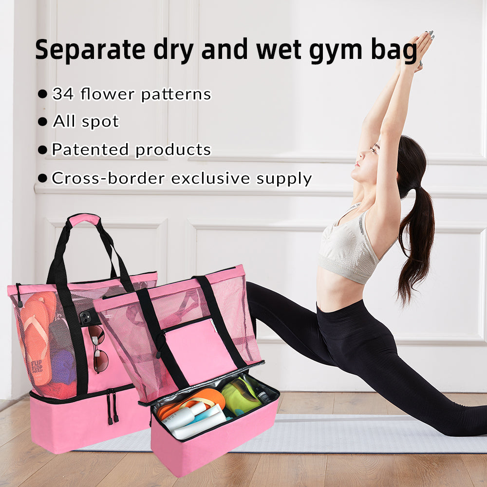 Mesh beach bag